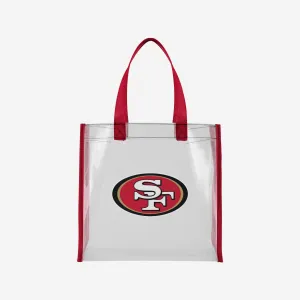 San Francisco 49ers Clear Reusable Bag