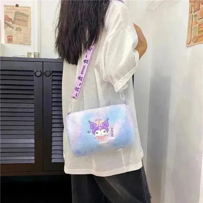 Sanrio Anime Plush Shoulder Bag