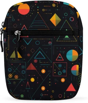 Science Formulas Chalk Board Small Crossbody Bag Mini Shoulder Bag Purse Travel Passport Wallet Bag for Women Men