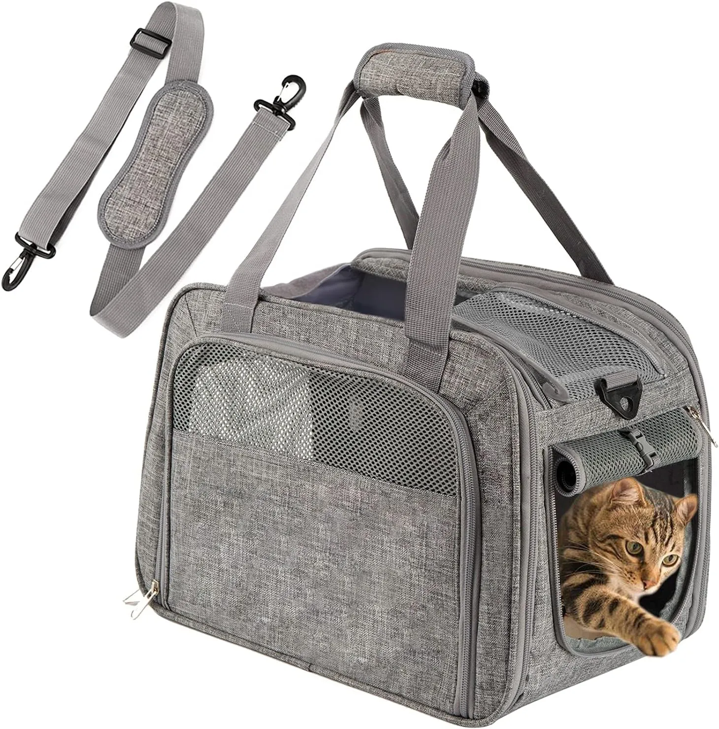 Secure platform carrier Soft pet Sided Huge selection