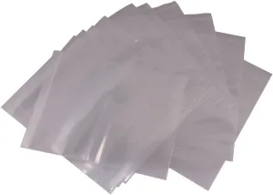 Seismic Audio - SA-B810-100 Pack of 8 Inch x 10 Inch Clear Reclosable Poly Bags - 2 MIL Zip Lock Style 8x10 Bag