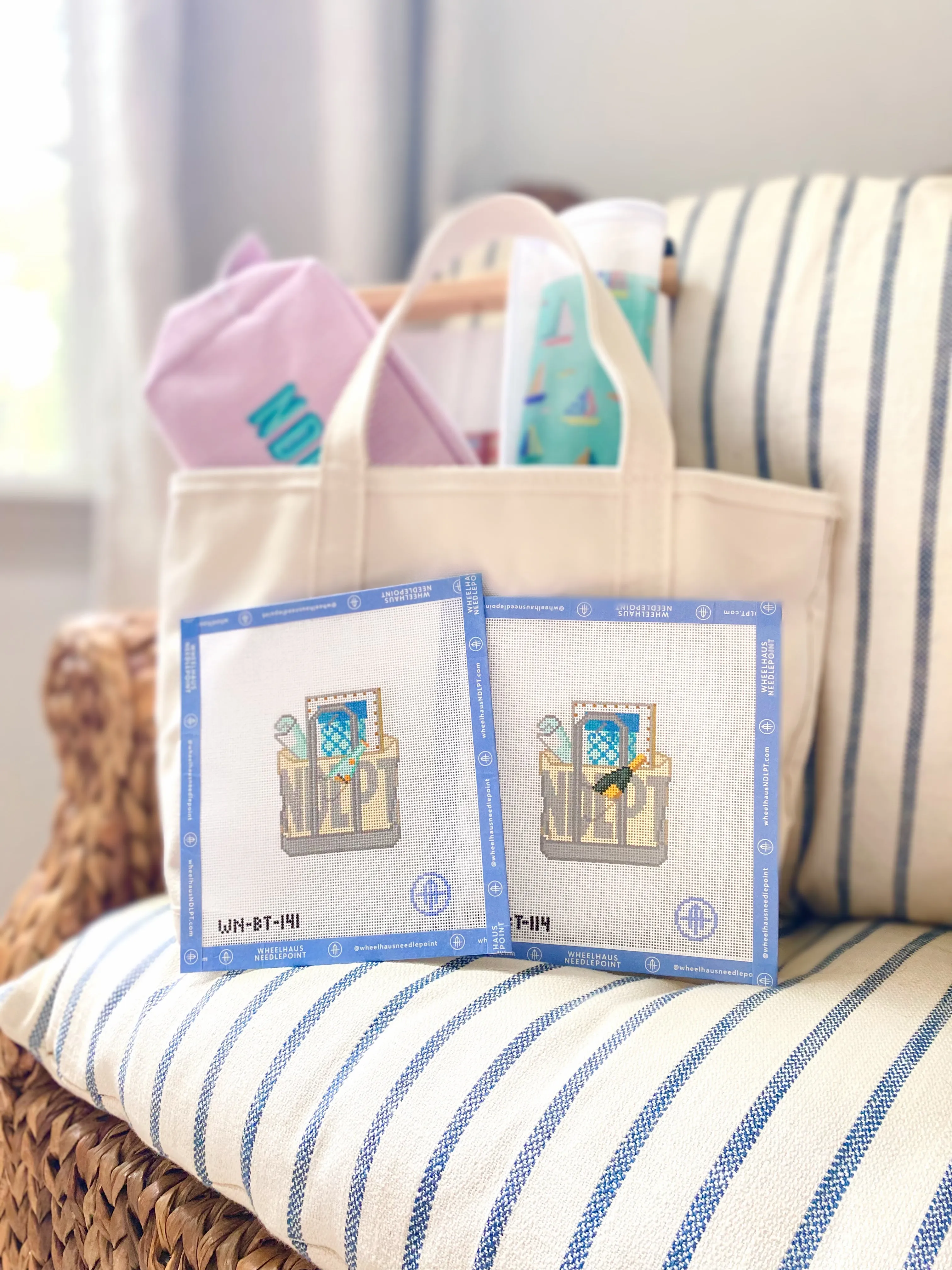 Sip and Stitch Tote - Color Swap