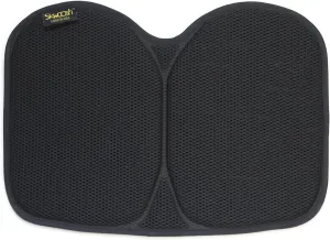 Skwoosh Pilot Travel Gel Cushion with Airflo Breathable Mesh for Airplane, auto, Bus, Train | Sitting Comfort and Pressure Relief | Easy to Travel with Cushion Made in USA