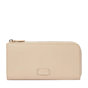 Slim zipped wallet
