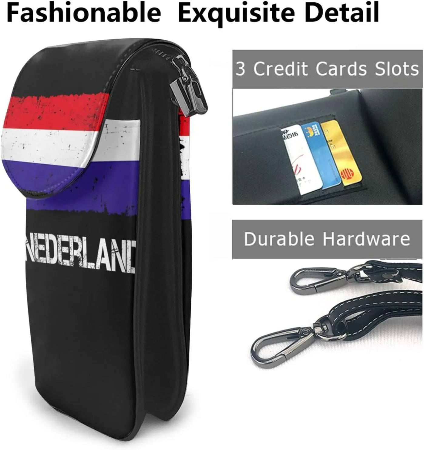 Small Cell Phone Purse Pu Leather Crossbody Cell Phone Bag Women Handbags With Shoulder Strap Holder Wallet Phones