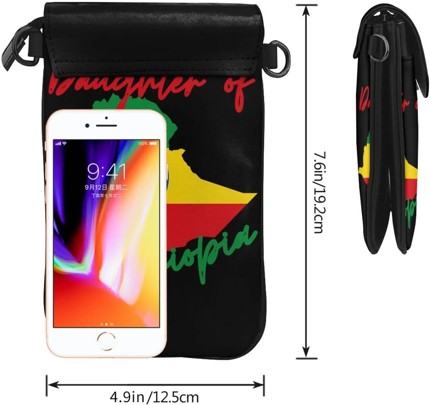 Small Cell Phone Purse Pu Leather Crossbody Cell Phone Bag Women Handbags With Shoulder Strap Holder Wallet Phones