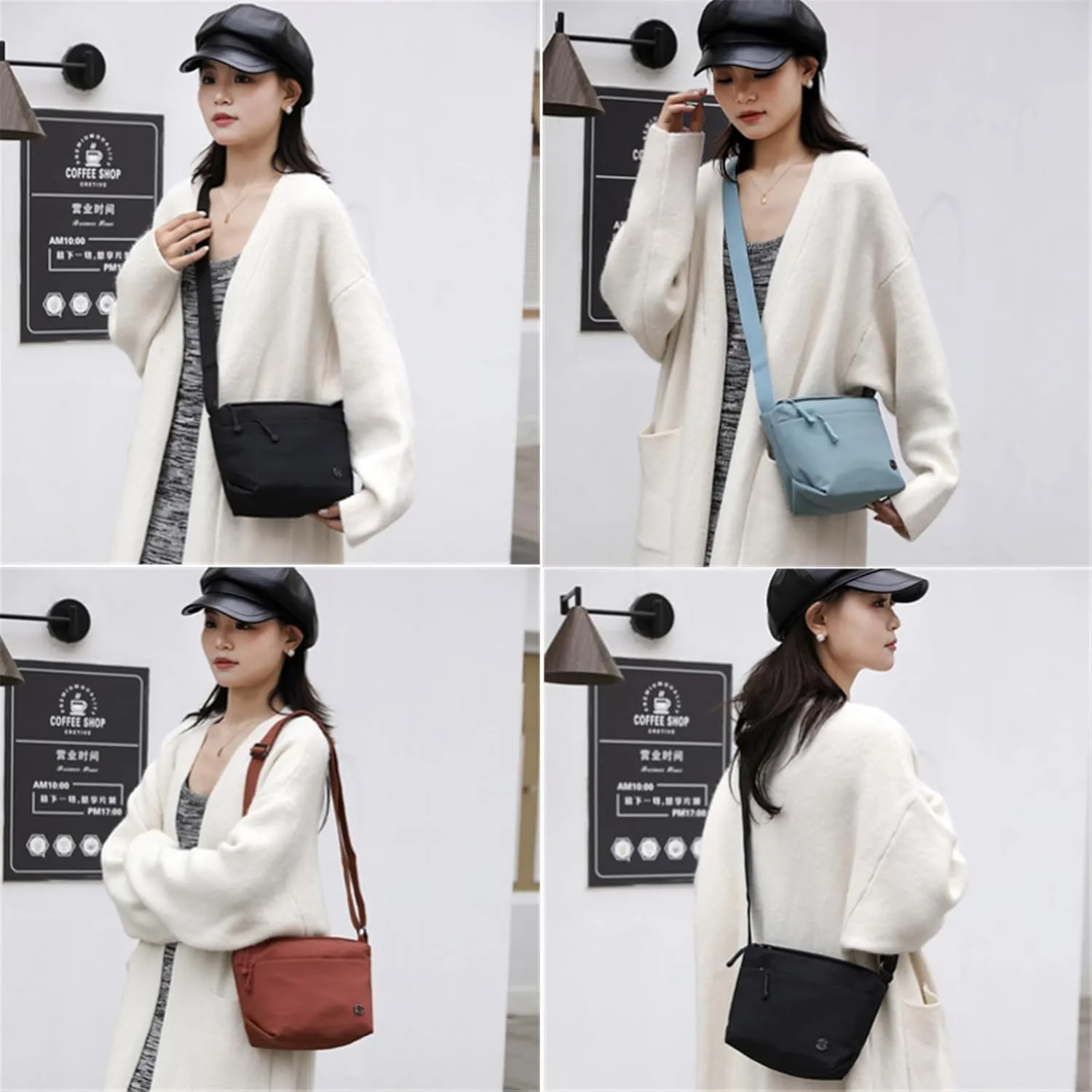 Small Cross body Bags for Women Lightweight Cute Mini Travel Purse Shoulder Handbags Everyday Bag