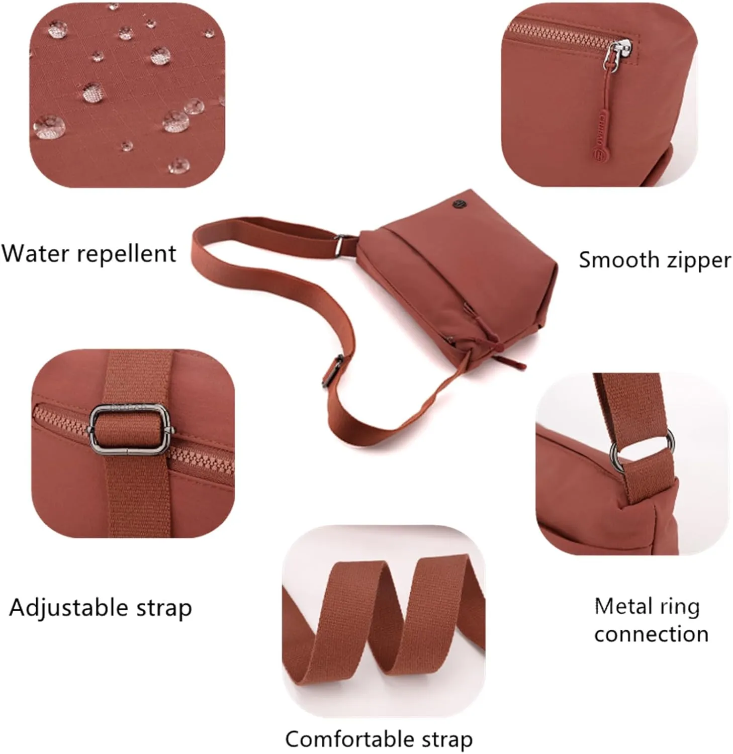 Small Cross body Bags for Women Lightweight Cute Mini Travel Purse Shoulder Handbags Everyday Bag