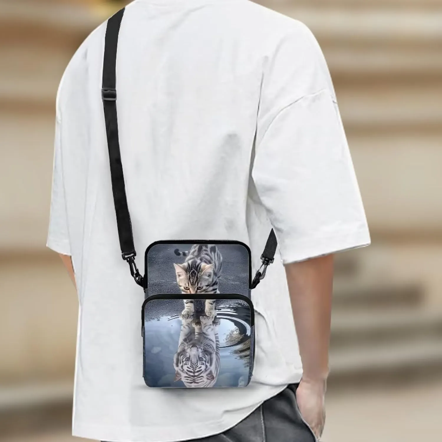 Small Crossbody Bags for Women Travel Zipper Cell Phone Bag with Strap