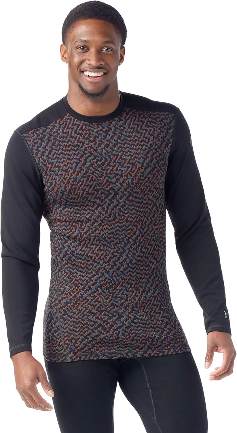 Smartwool Men's Classic Thermal Merino Wool Base Layer Crew (Slim Fit)