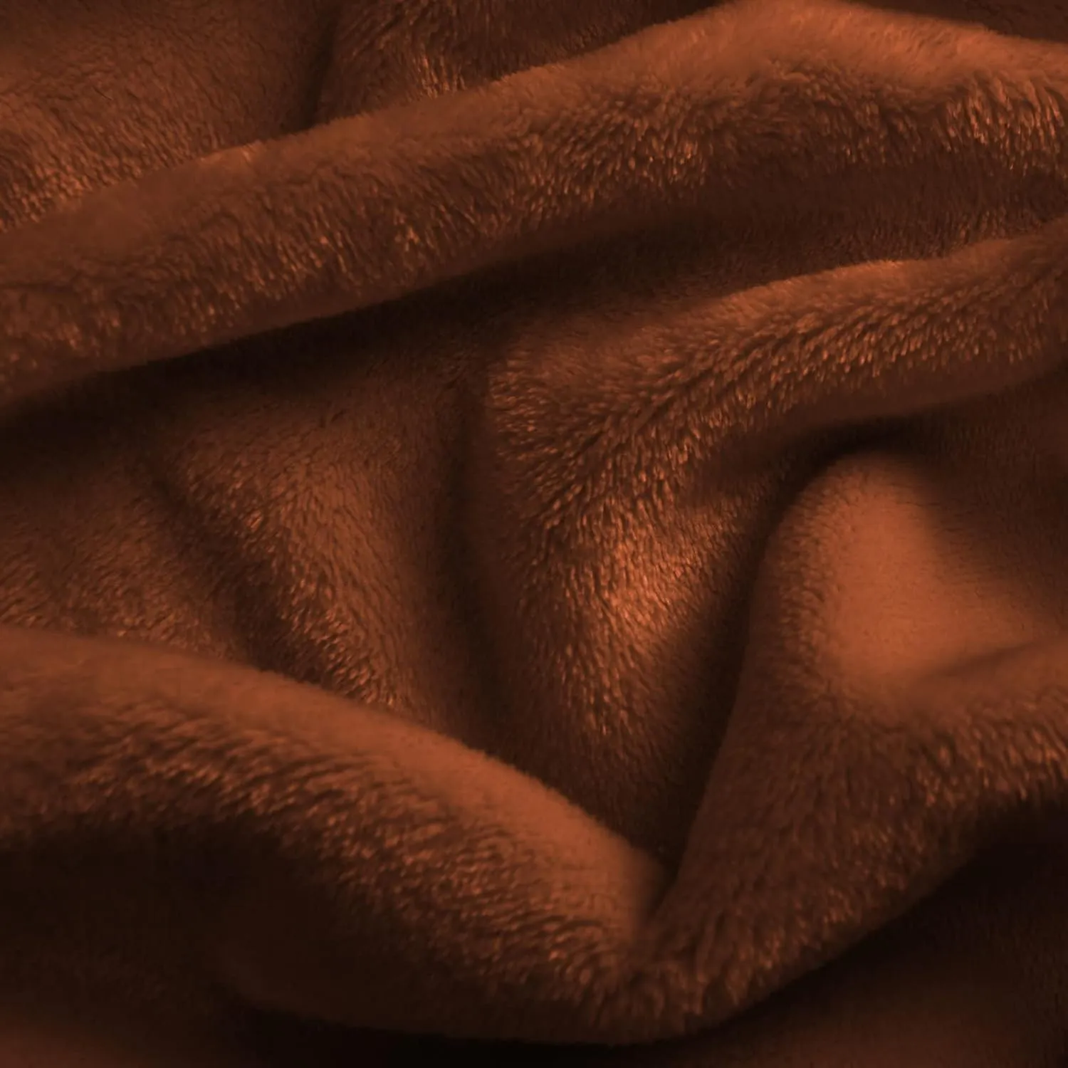 SOCHOW Flannel Fleece Blanket Queen Size, All Season Lightweight Super Soft Cozy Blanket for Bed or Couch, Caramel(90inch X90'')