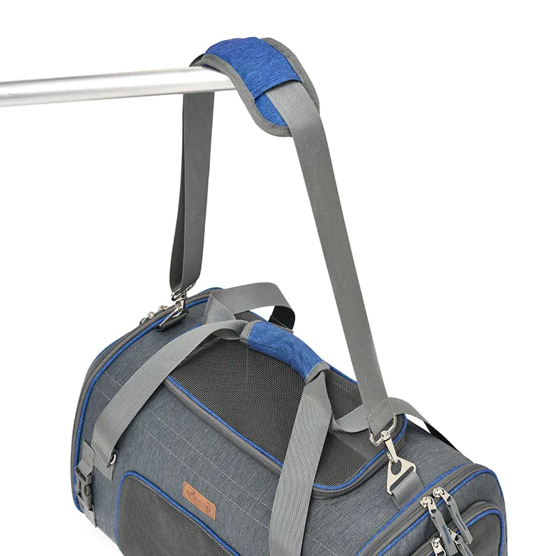 Soft Sided Foldable Dog Travel Bag