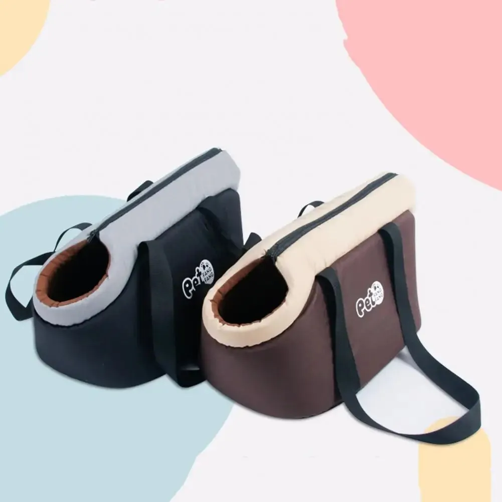 Soft-Sided Pet Carrier Tote for Travel & Comfort