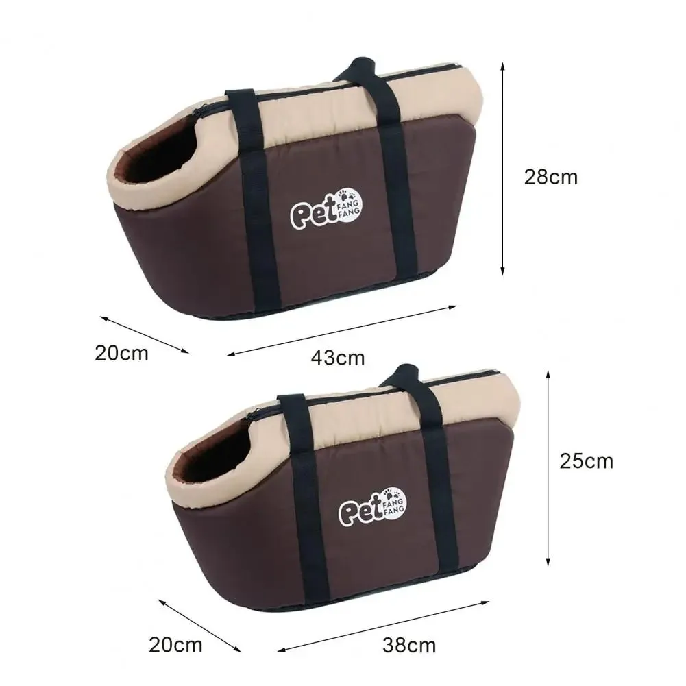Soft-Sided Pet Carrier Tote for Travel & Comfort