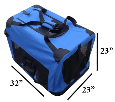Soft Sided Portable Pet Crates / Carriers