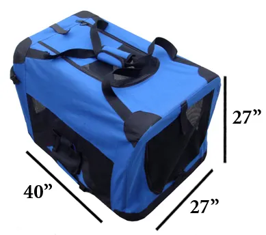 Soft Sided Portable Pet Crates / Carriers