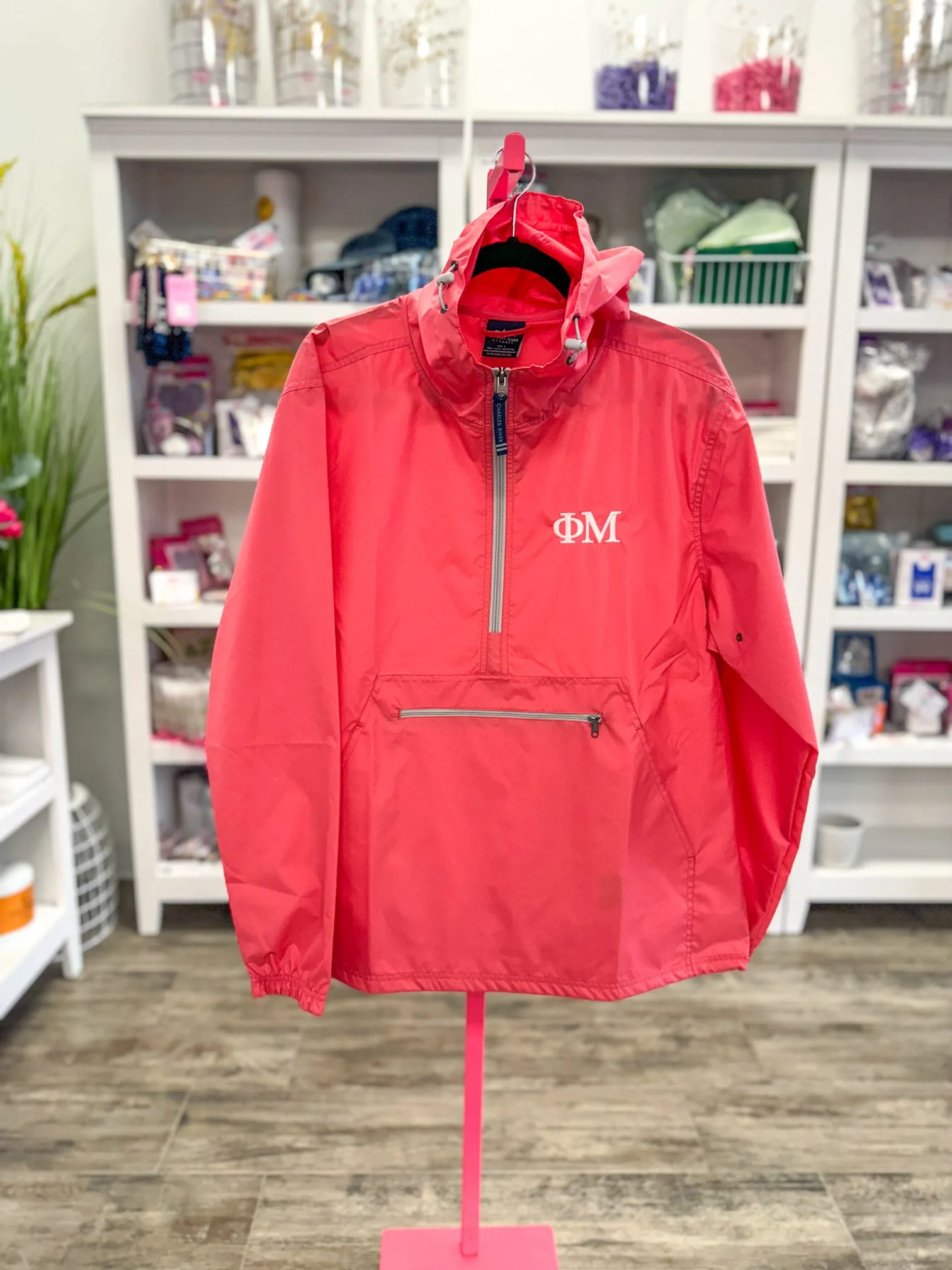 Sorority Embroidered Rain Jacket - WHOLESALE