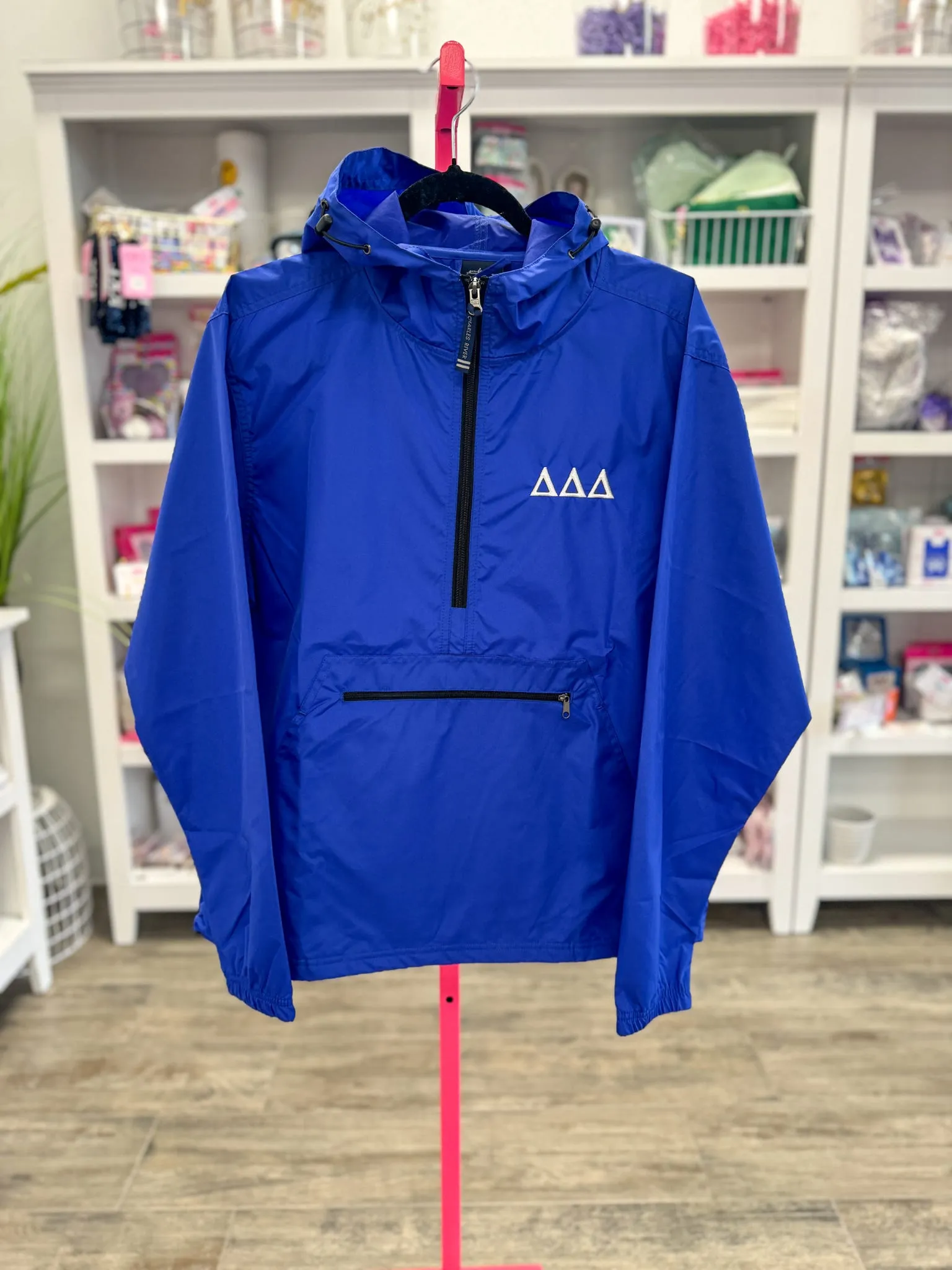 Sorority Embroidered Rain Jacket - WHOLESALE