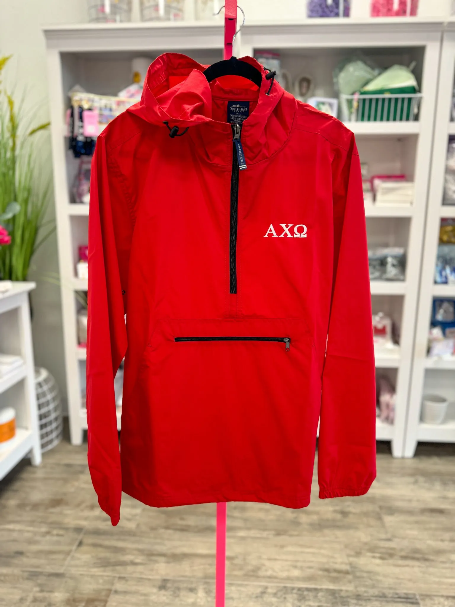 Sorority Embroidered Rain Jacket - WHOLESALE