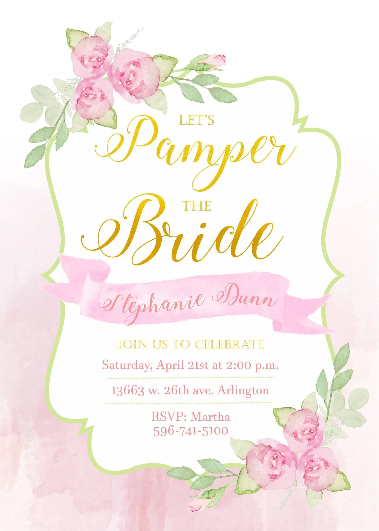 Spa Invite
