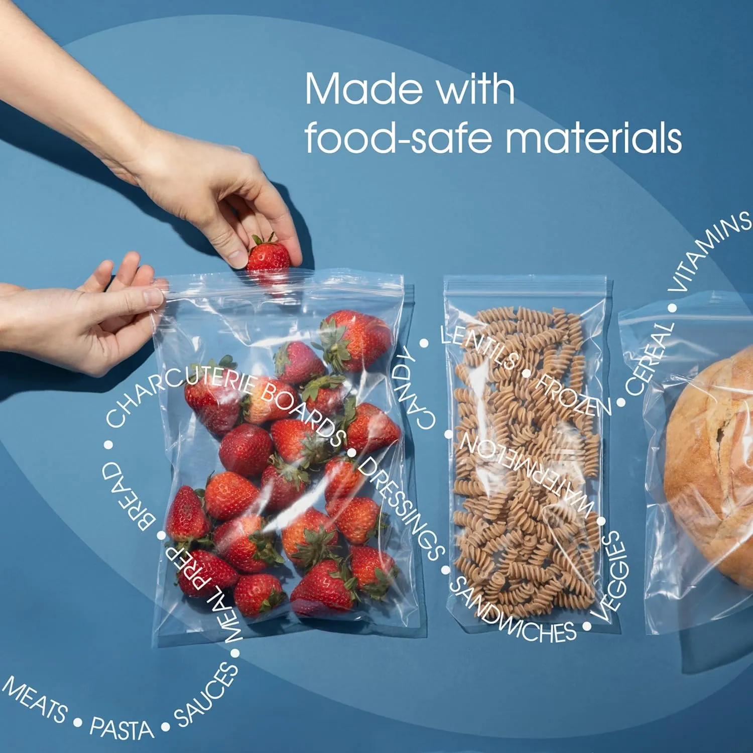 Spartan Industrial - 6” X 9” (200 Count) Quart Clear Reclosable Zip Plastic Poly Bags with Resealable Lock Seal Zipper - 2 Mil