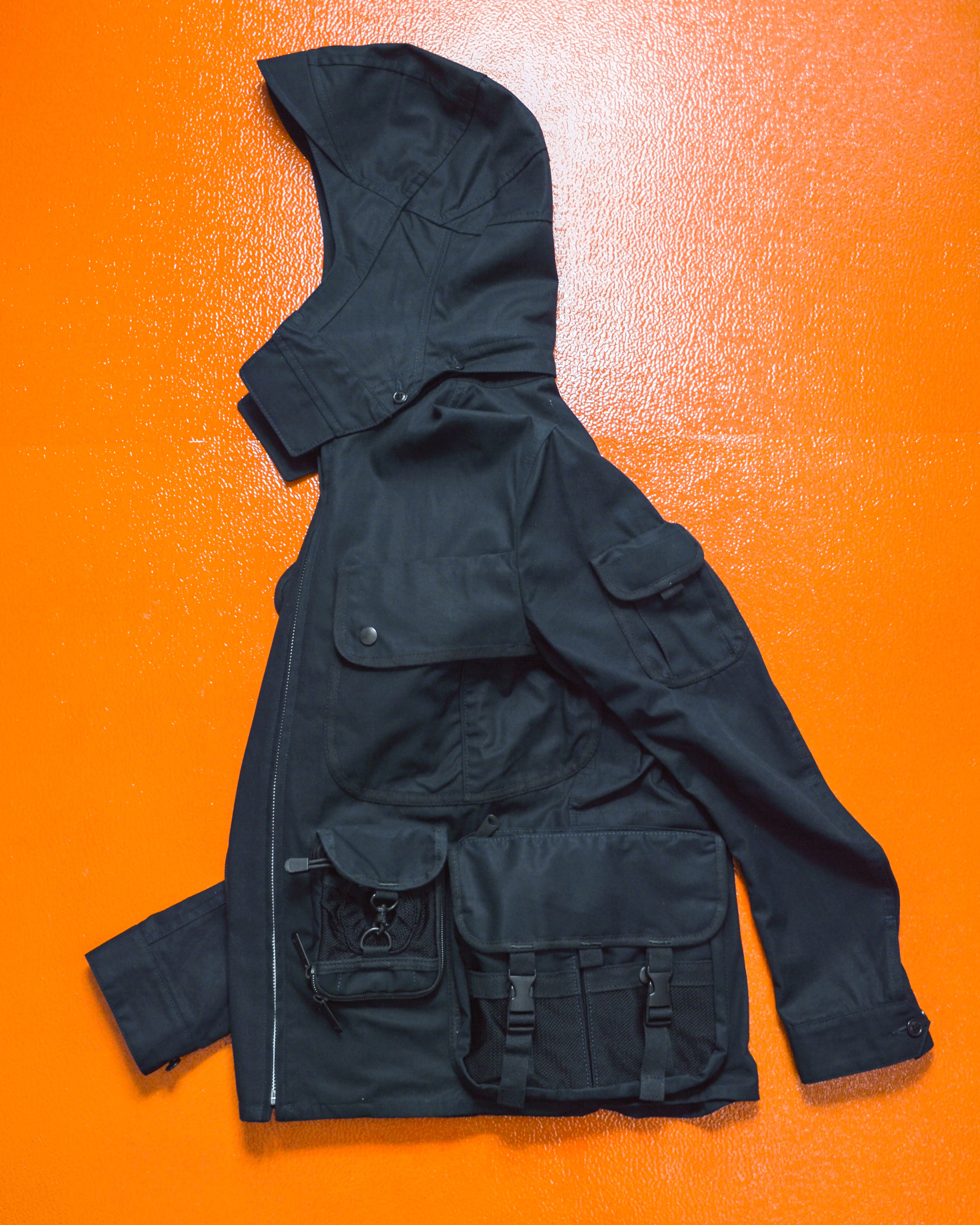 SS09 Deep Navy Utility Cargo Jacket (~S~)