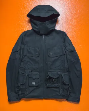 SS09 Deep Navy Utility Cargo Jacket (~S~)