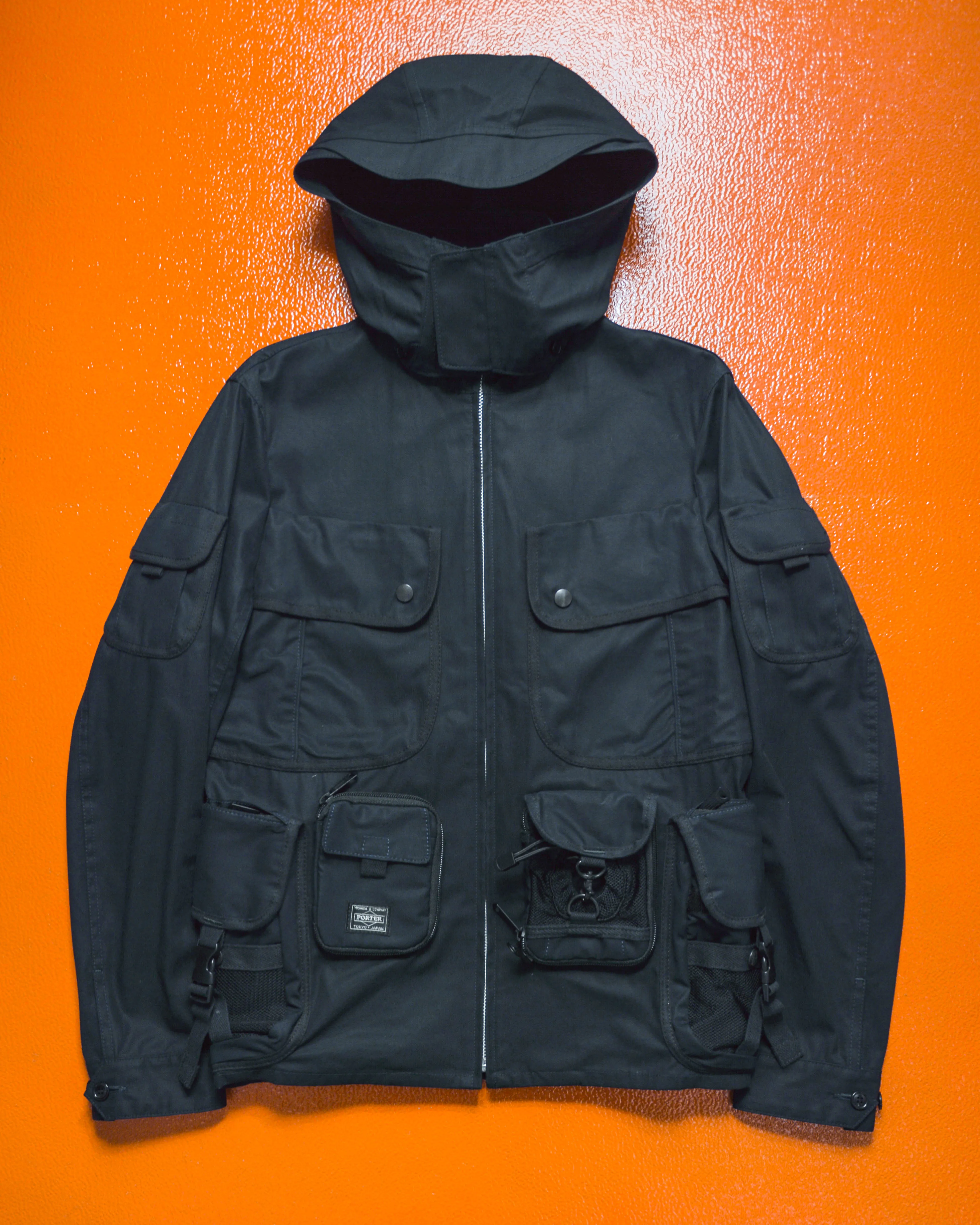 SS09 Deep Navy Utility Cargo Jacket (~S~)