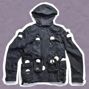 SS09 Deep Navy Utility Cargo Jacket (~S~)
