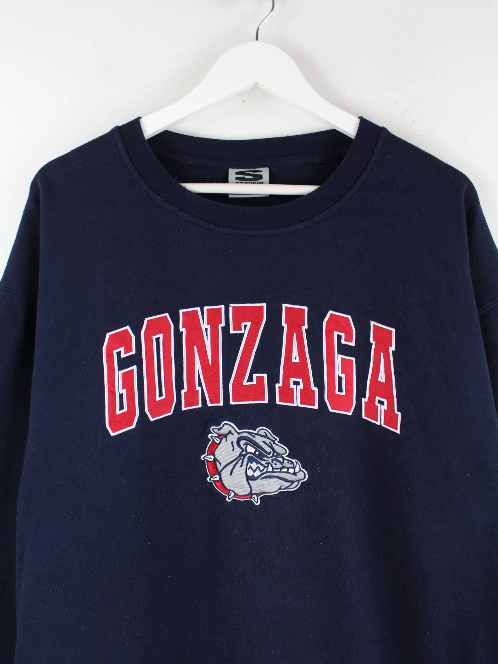 Stadium 00s Gonzaga Embroidered Sweater Blau XXL