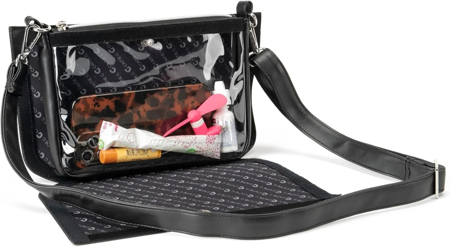 Stadium Bag Full Set - Clear Bag with Removable Outer Wrap, Stadium Approved Clear Bag for Concerts, Sports, Events