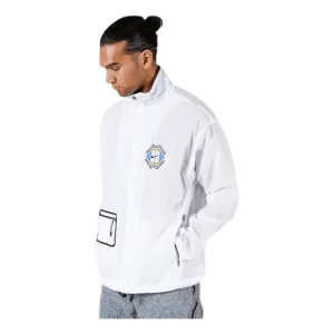 Stadium Court Jacket White/Black