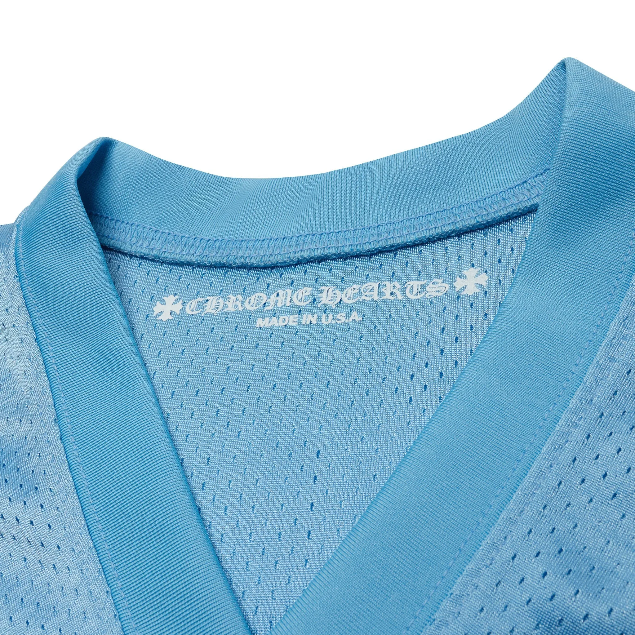 Stadium Mesh Short Sleeve Blue Jersey