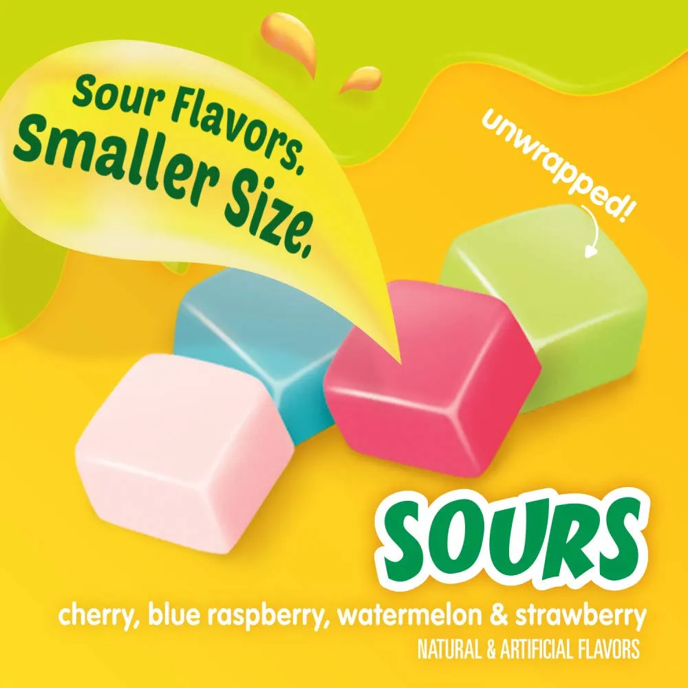 STARBURST Fruit Chews Candy - Minis Sours, 8oz (Pack of 8) - Delicious STARBURST, Mini Candy, Bulk Box