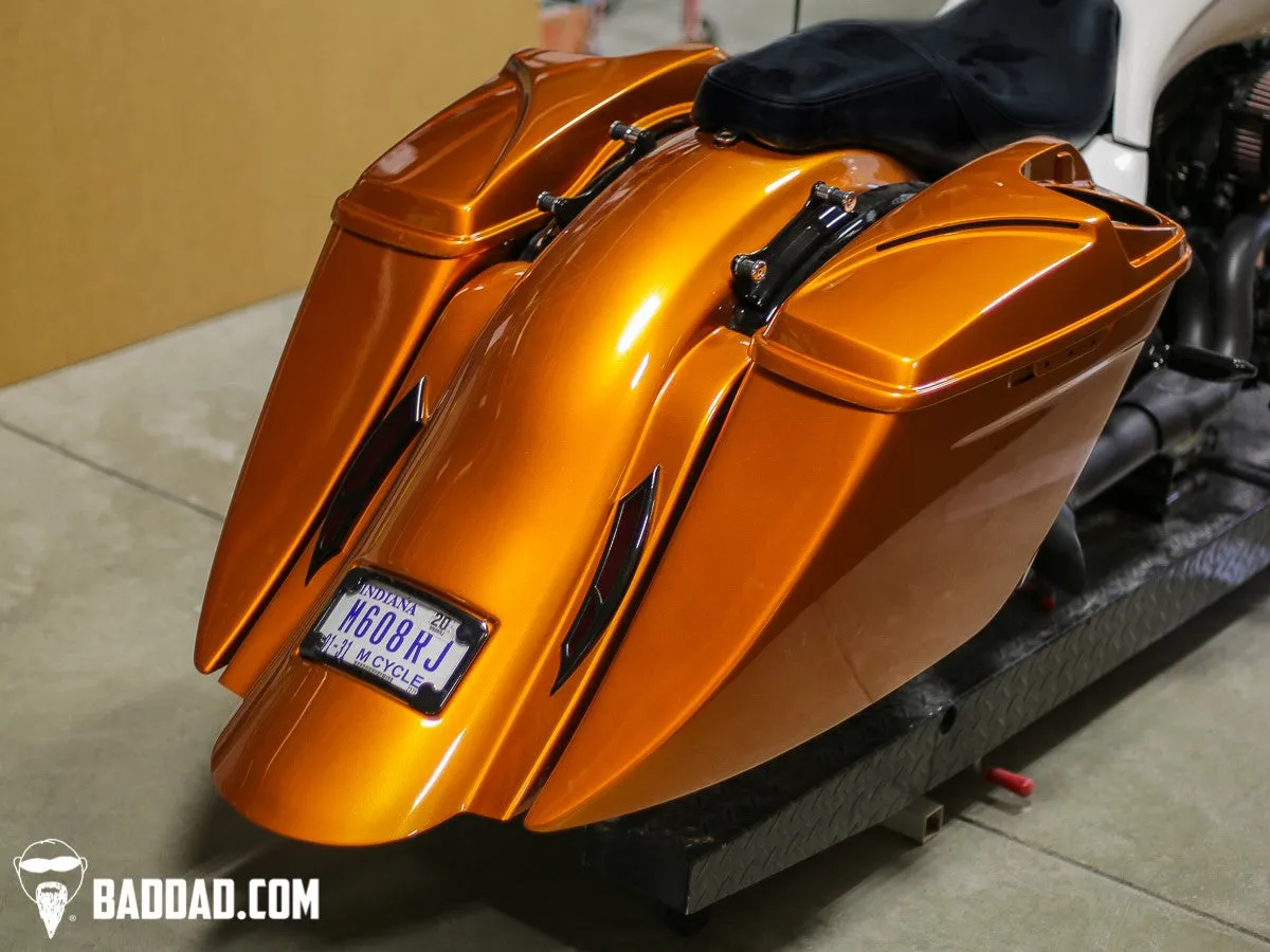 Street Series Stretched Saddlebags for 2014 