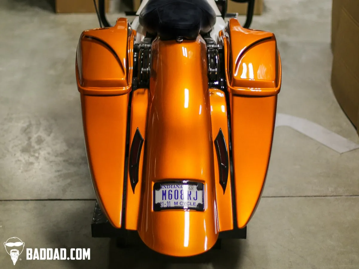 Street Series Stretched Saddlebags for 2014 