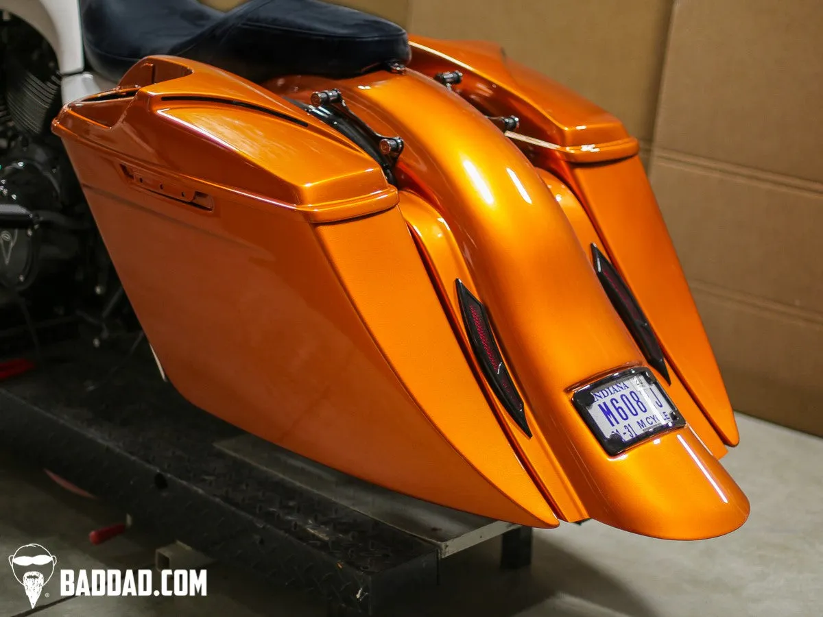 Street Series Stretched Saddlebags for 2014 