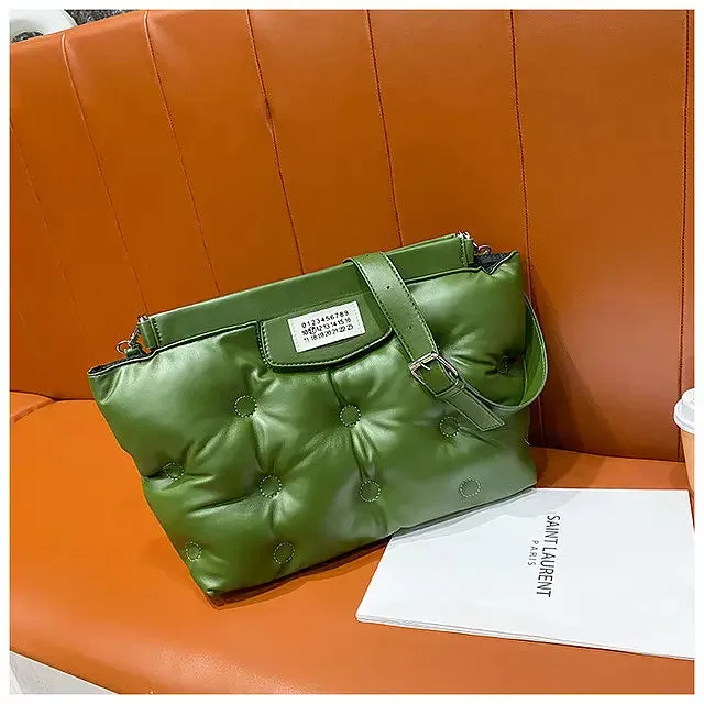 Stylish Space Padded Pillow Shoulder Larger Bags