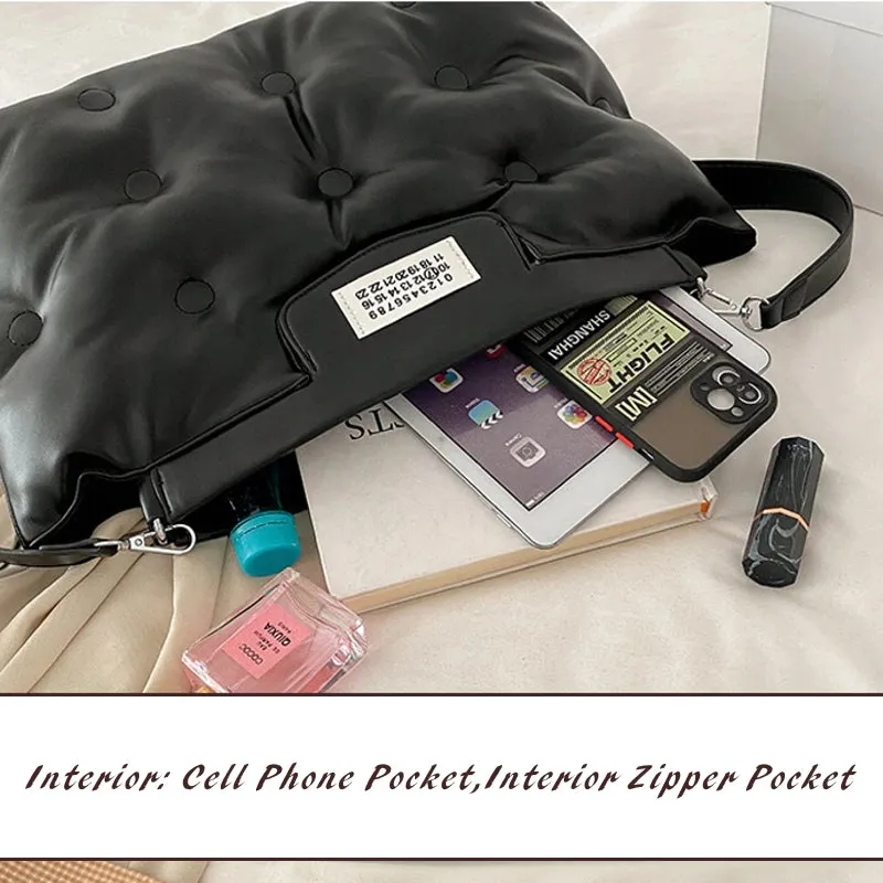 Stylish Space Padded Pillow Shoulder Larger Bags