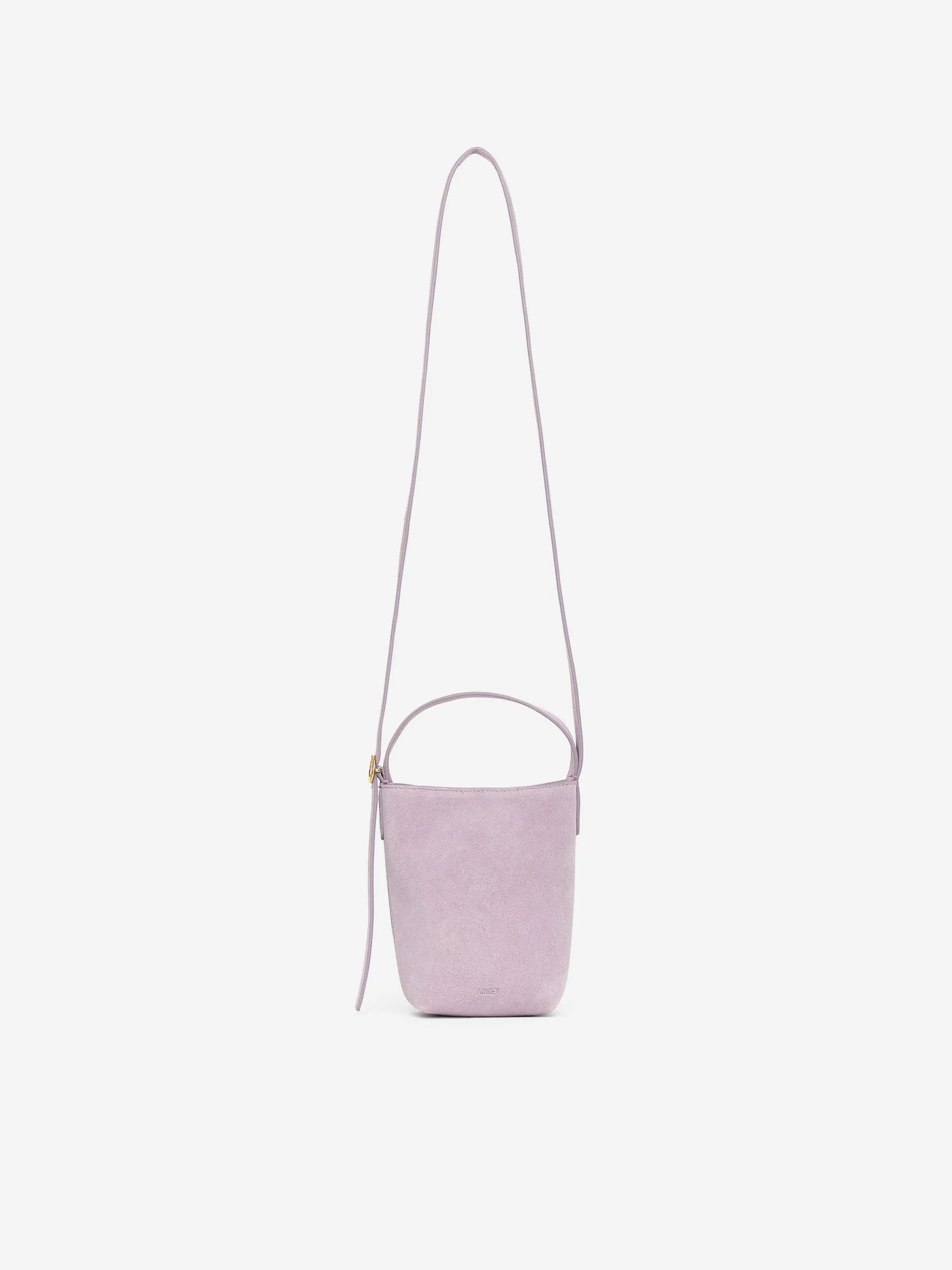 Suede Crossbody Bag