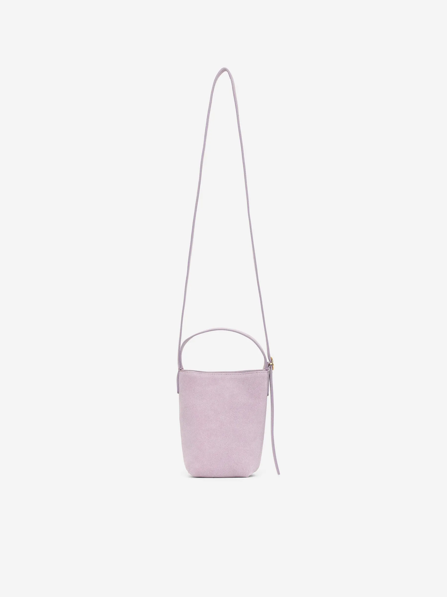 Suede Crossbody Bag