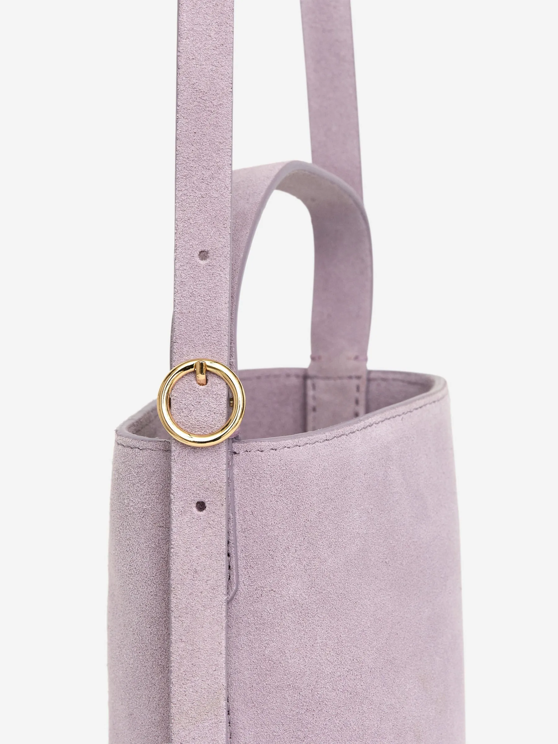 Suede Crossbody Bag