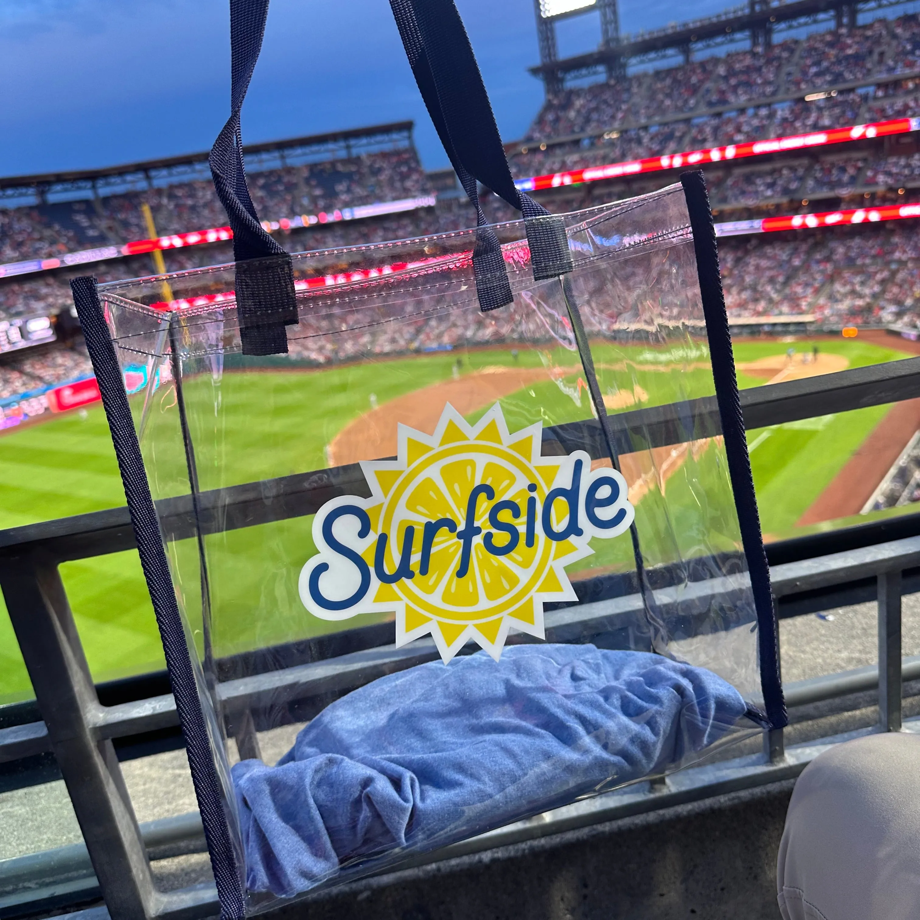 Surfside Clear Stadium Bag