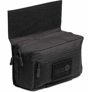 Tacticon Drop Pouch Elite | Combat Veteran Owned Company | Dangler Pouch Compatible with Any Vest with Hook and Loop at Front