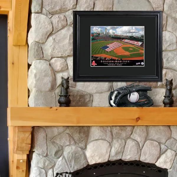 Tampa Bay Rays Personalized Ballpark Print with Matted Frame