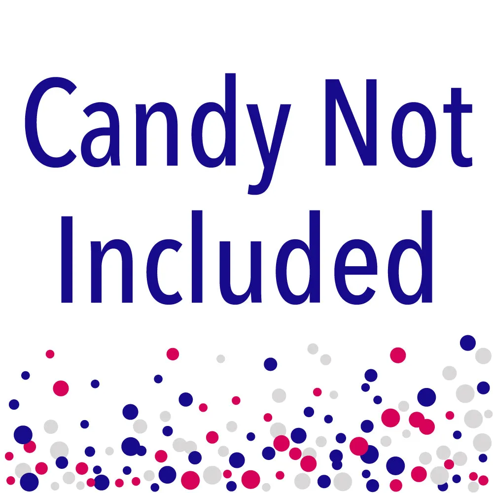 Tan Confetti Stars - DIY Simple Party Clear Goodie Favor Bag Labels - Candy Bags with Toppers - Set of 24