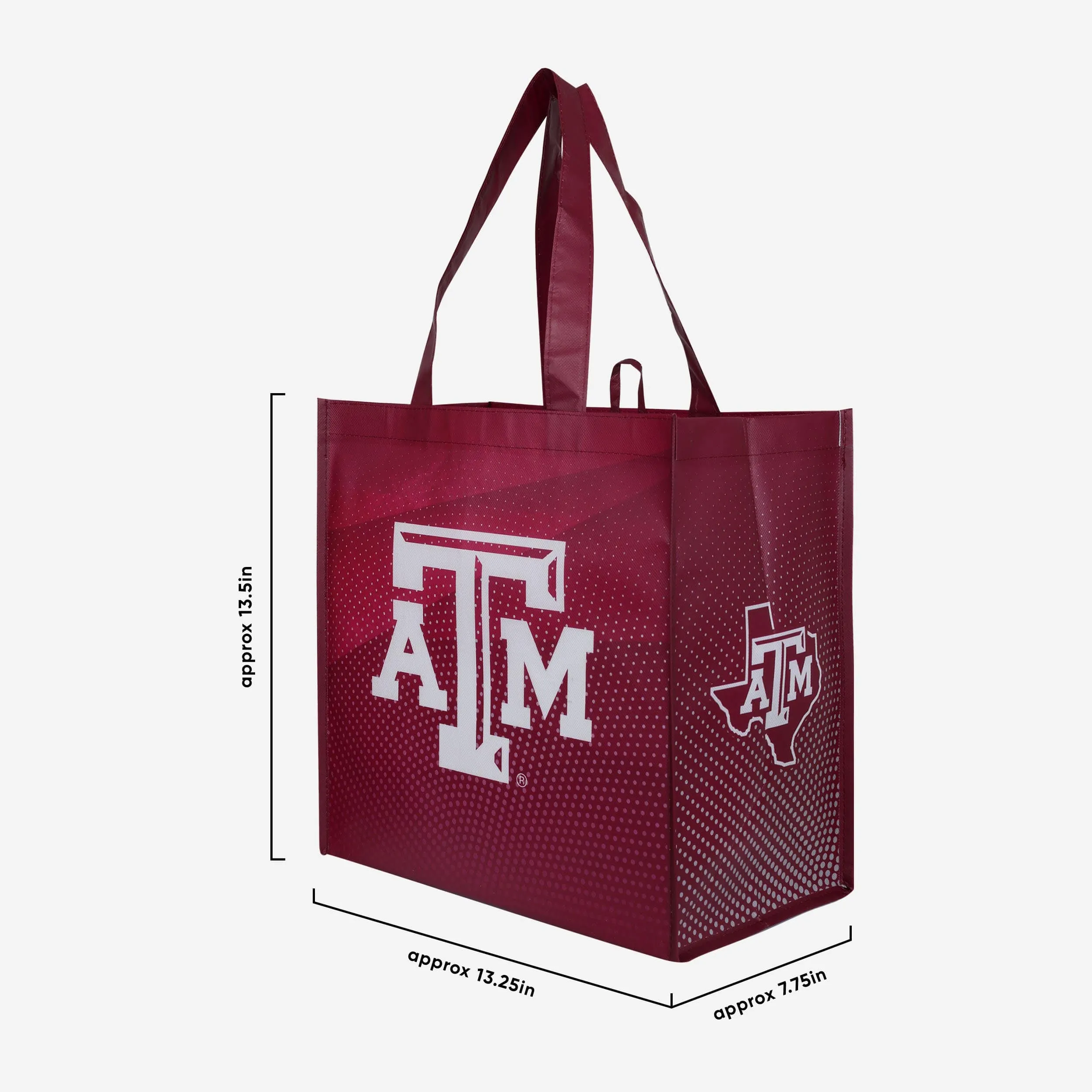 Texas A&M Aggies 4 Pack Reusable Shopping Bag