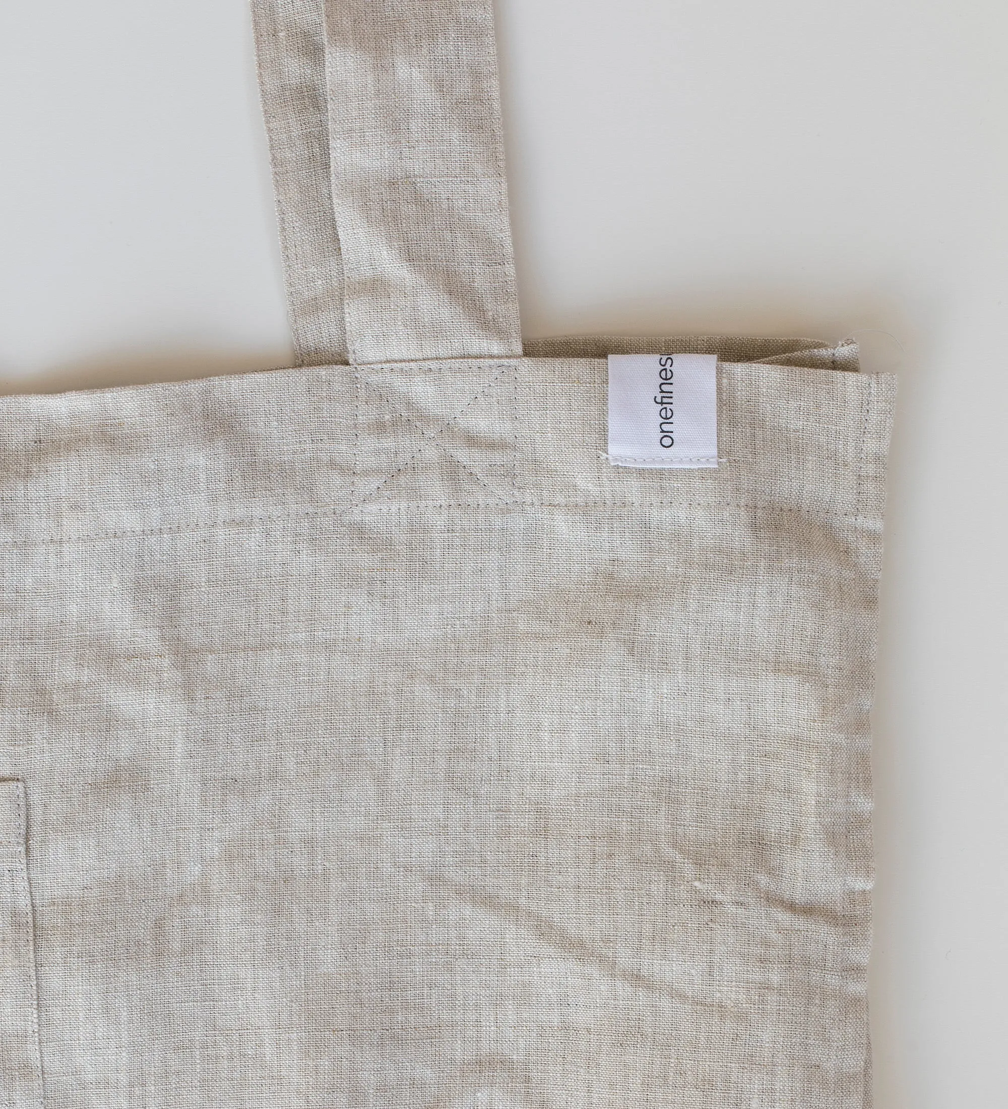 The Weekender Linen Tote - OATMEAL