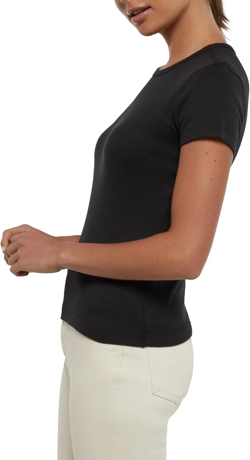 Three Dots Women's Short Sleeve Top