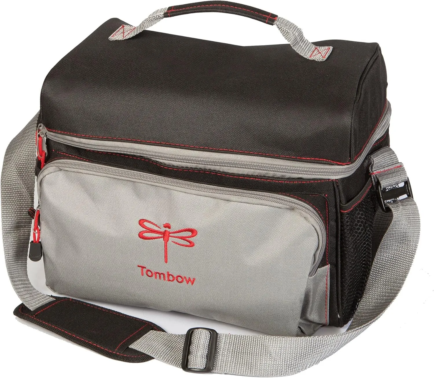 Tombow 56177 Storage Tote, Black and Grey. Perfectly Stores All of Your Tombow Arts and Crafts Supplies